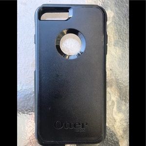 iPhone 7 Plus black otter box